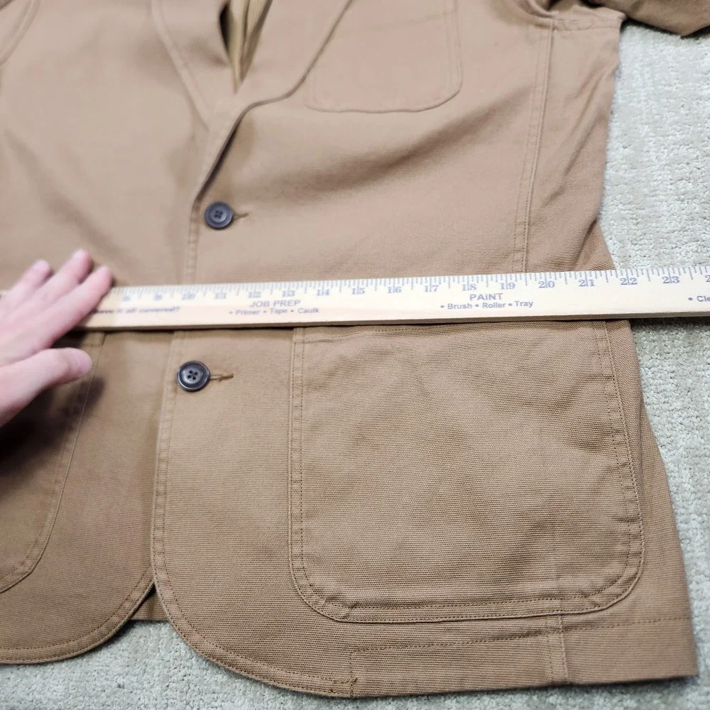 Duluth Blazer Men Medium Flex Firehose Presentation Stretch‎ Canvas Sport Coat
